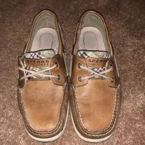 Sperry Top-Sider plaid boat shoes